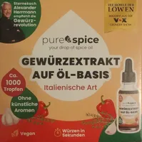 Gewürzextrakt auf Öl-Basis Italienische Art
