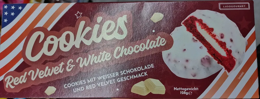 Cookies Red Velvet & White Chocolate