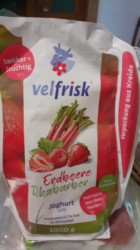 joghurt mild erdbeere rhabarber