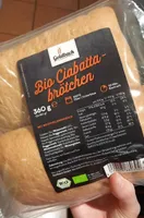 Bio Ciabatta Brötchen