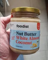 white almond coconut nutbutter