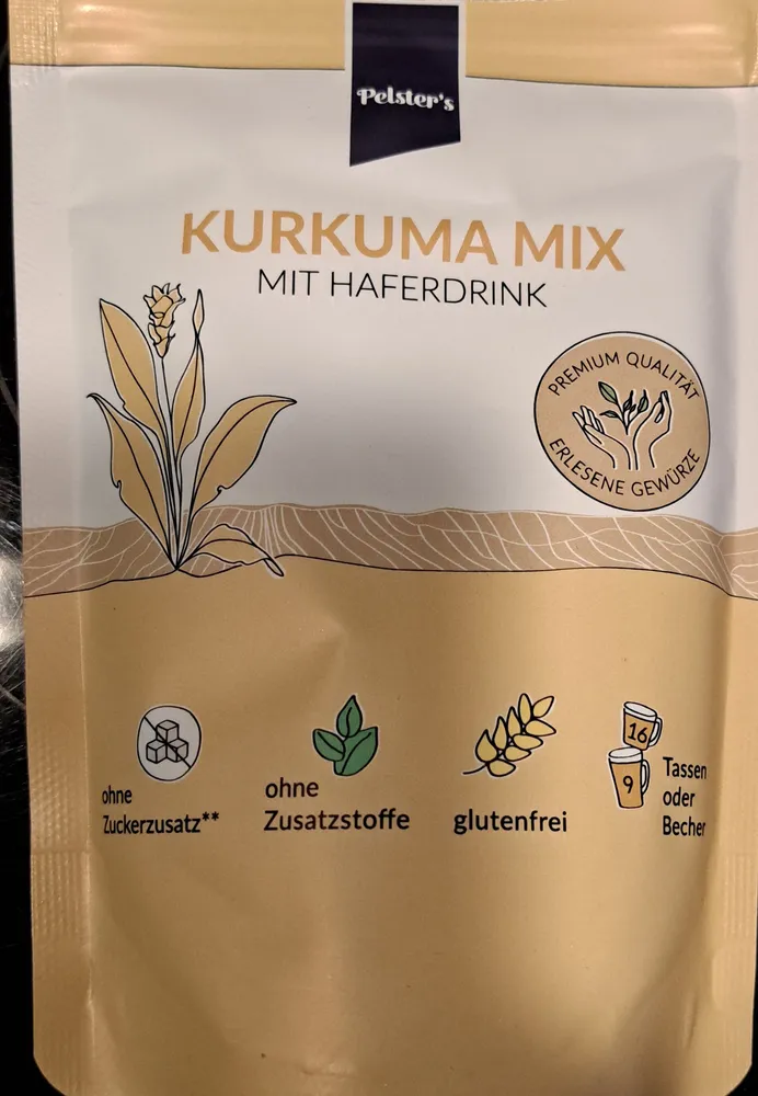 Kurkuma Mix Mit Haferdrink