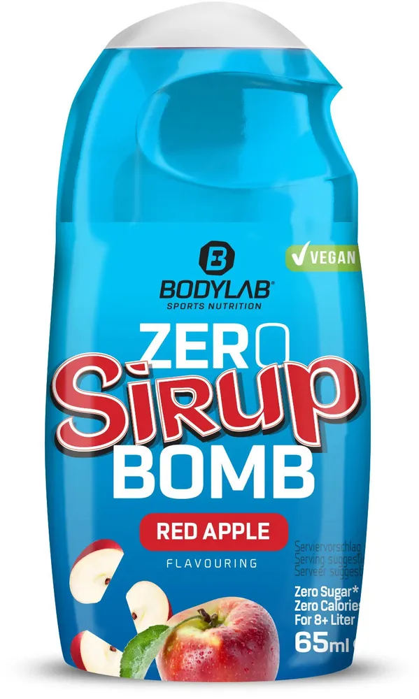 Zero Sirup Bomb - Red Apple