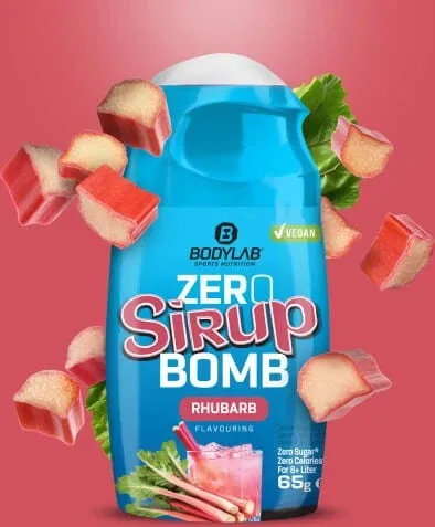 Zero Sirup Bomb - Rhubarb