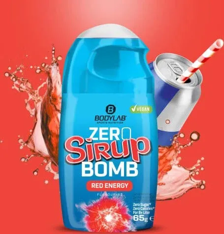 Zero Sirup Bomb - Red Energy