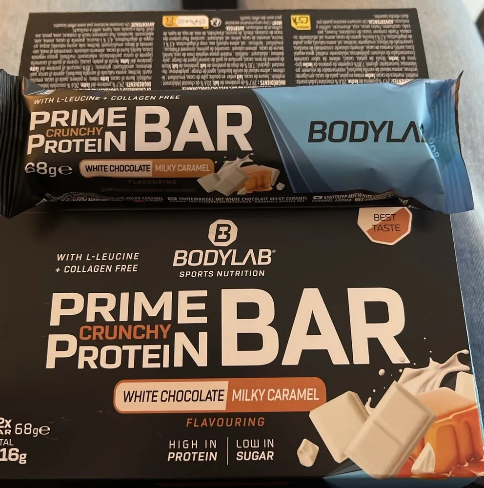 Prime Crunchy Protein Bar - White Chocolate Milky Caramel