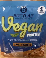Vegan Protein Apple Crumble