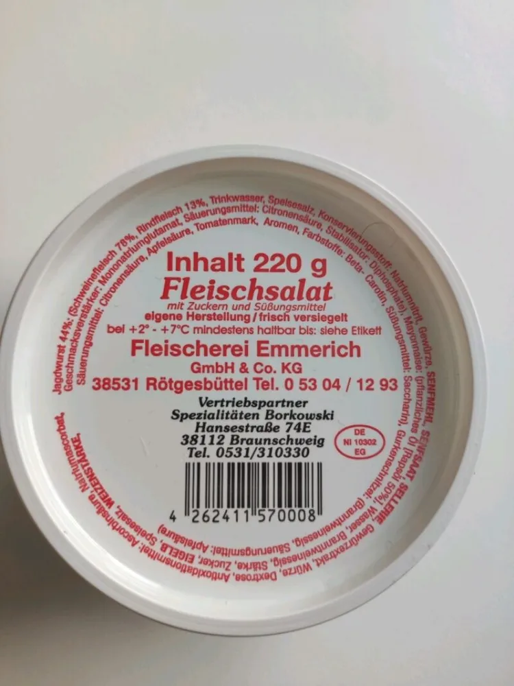 Fleischsalat