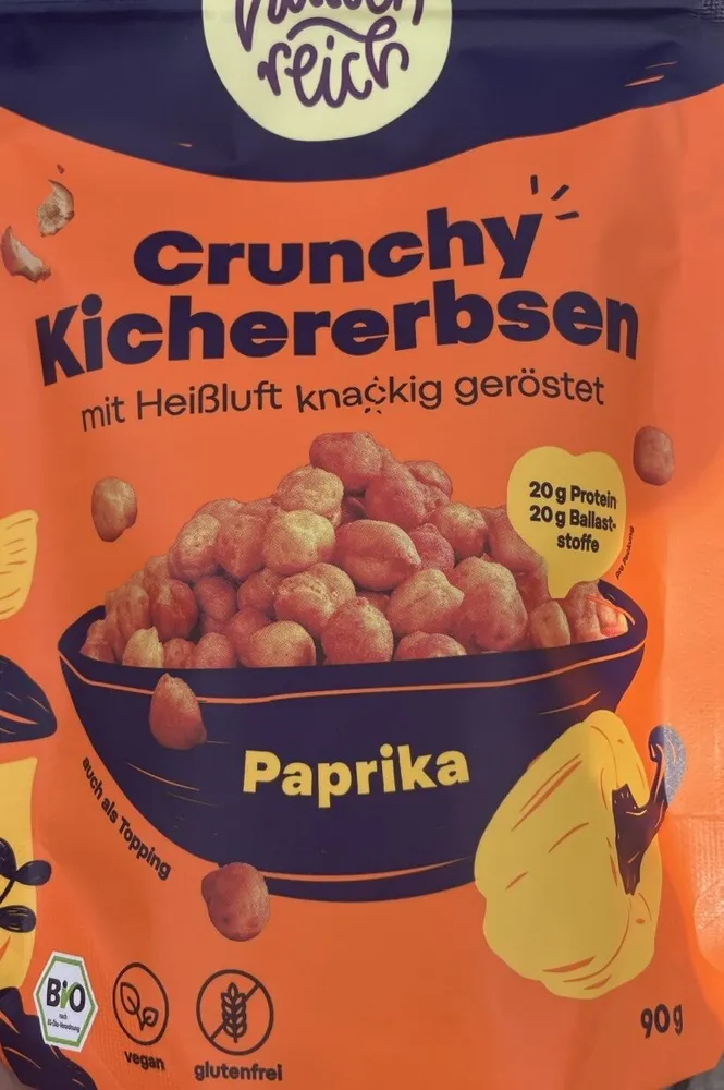 Crunchy Kichererbsen Paprika