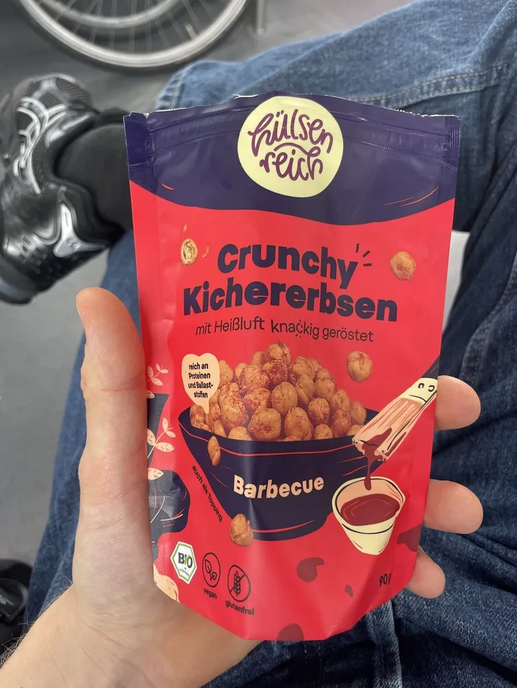 Crunchy Kichererbsen Barbecue