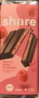 Berry Kiss Praliné Schokolade Himbeere