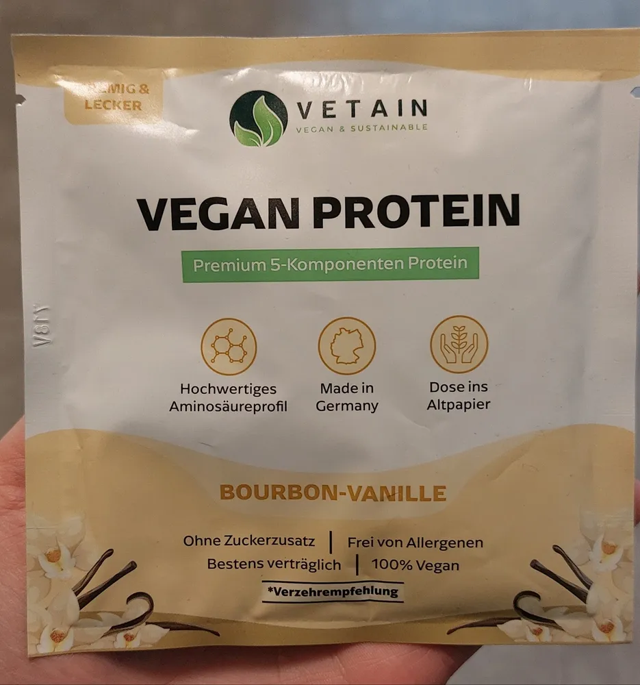 vegan Protein Bourbon-Vanille