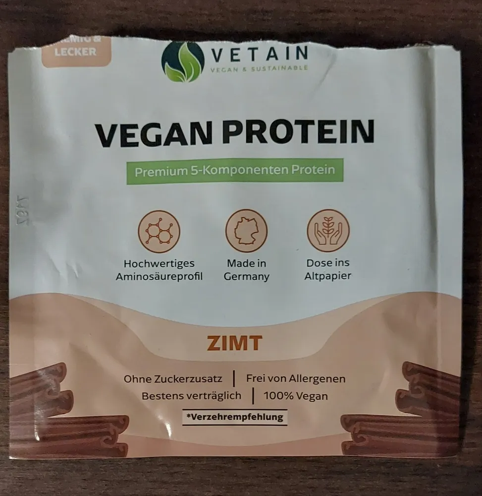 vegan Protein Zimt