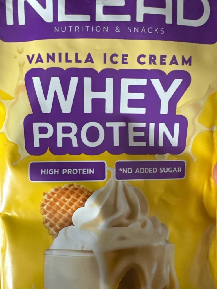 Whey Protein Vanilla Ice Cream