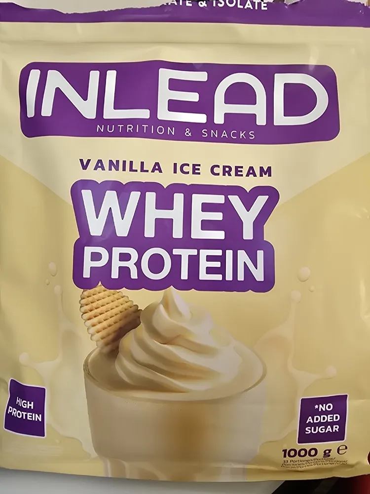 Whey Protein Vanilla Ice Cream