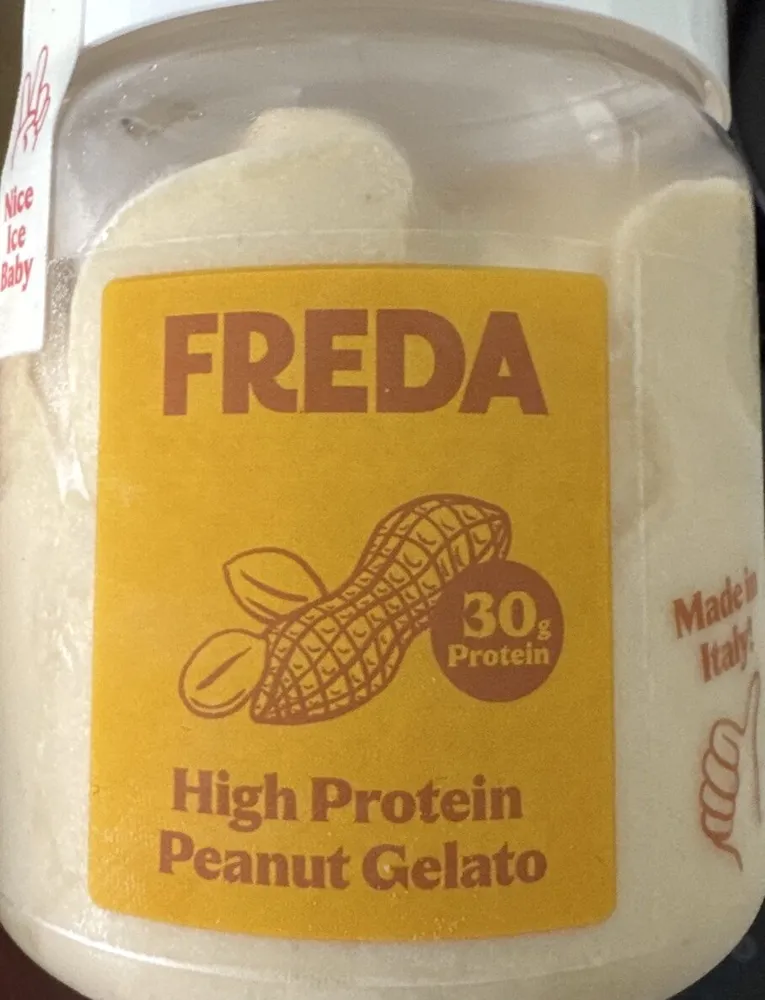 High Protein Peanut Gelato