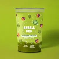 Bubble pop green apple