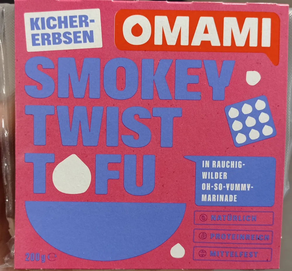 Kichererbsen Smokey Twist Tofu