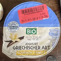 Joghurt Griechischer Art, Bourbon Vanille