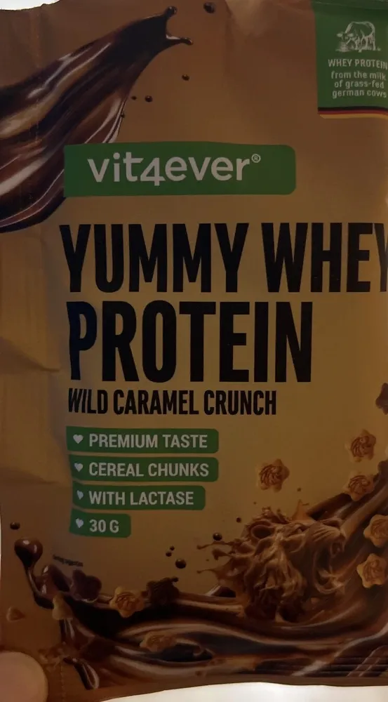 Yummy Whey Protein Wild Caramel Crunch