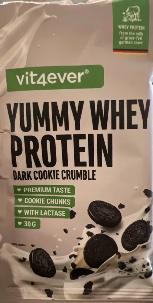 Yummy Whey Protein Dark Cookie Crumble