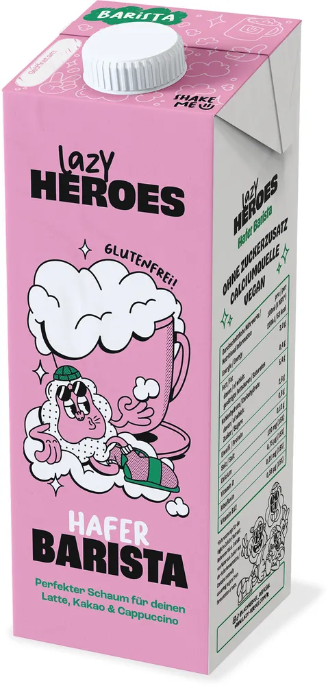 Lazy Heroes Hafer Barista