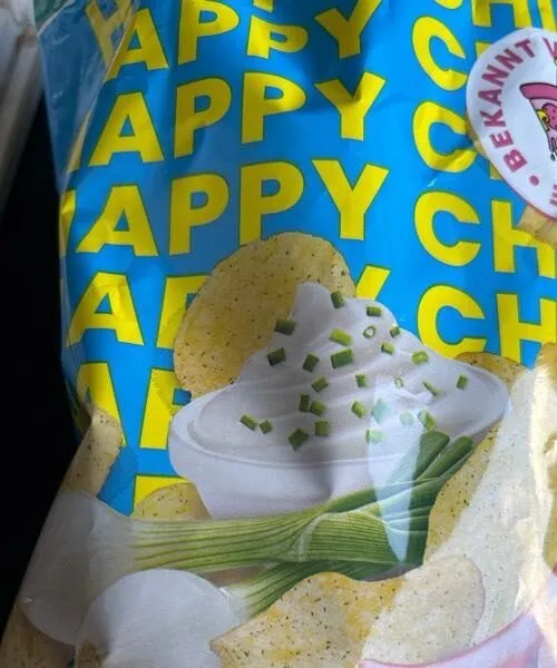 Happy Chips - Sour Cream Onion & Chili Flavour