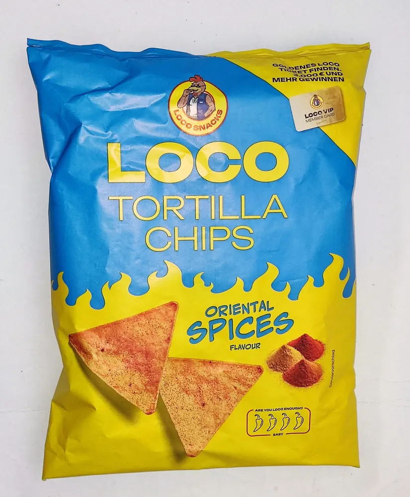 Tortilla Chips - Oriental Spices Flavour