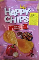 Happy chips western barbecue style