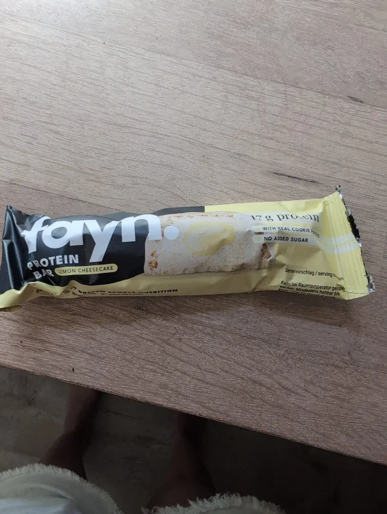 Protein Bar Lemon Cheesecake