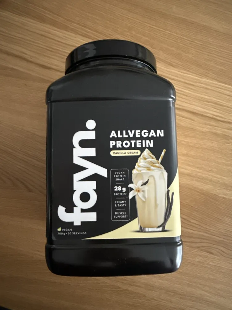 Allvegan Protein Vanilla Cream