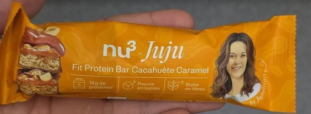 Fit Protein Bar Cacahuète Caramel