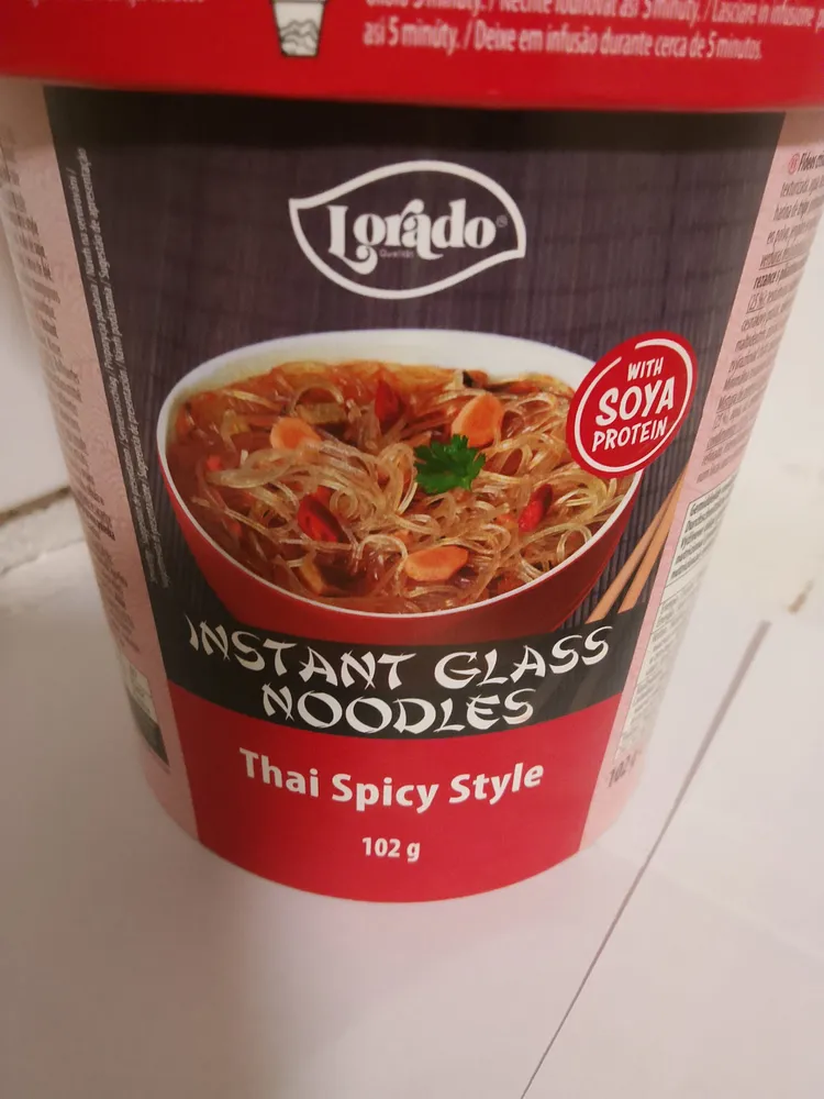 INSTANT GLASS NOODLES Thai Spicy Style