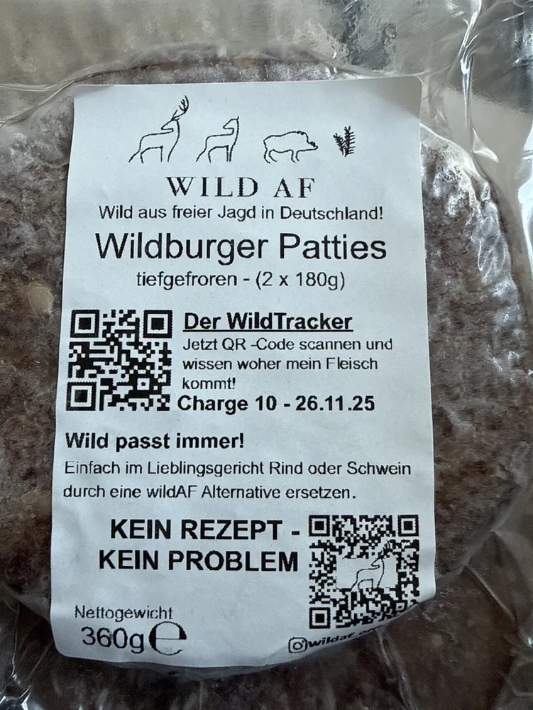Wildburger Patties