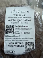 Wildburger Patties