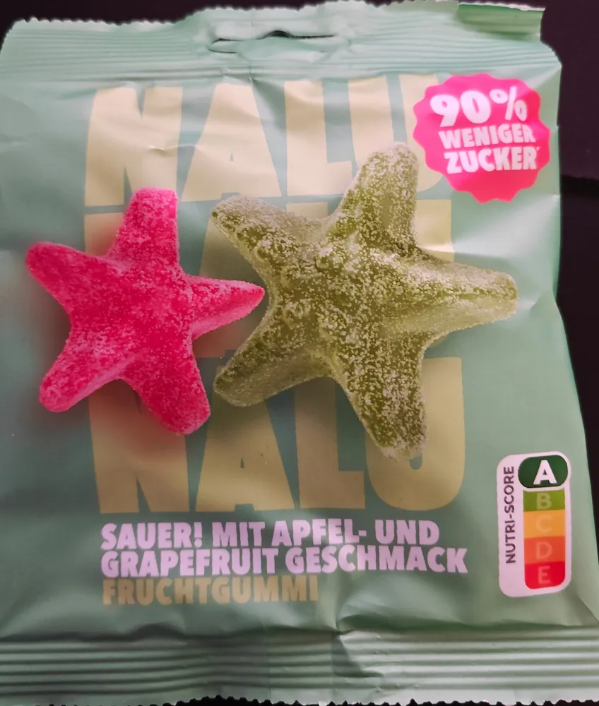 Nalu sour candy low sugar candy