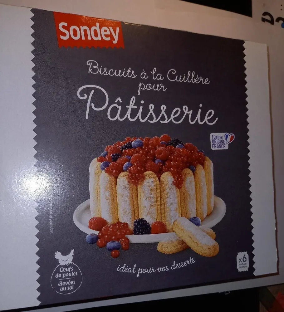 Biscuit à la cuillère pour pâtisserie