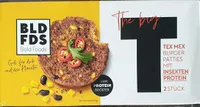 Tex Mex Burger Pattie Insect-Style