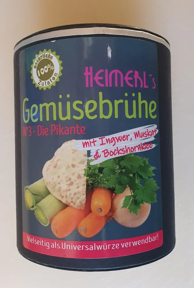 Gemüsebrühe No3 - Die Pikante