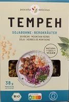 Sojabohnen-Tempeh mit Bergkräutern