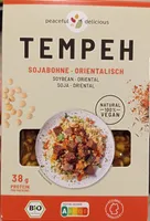 Sojabohnen-Tempeh mit orientalischen Gewürzen