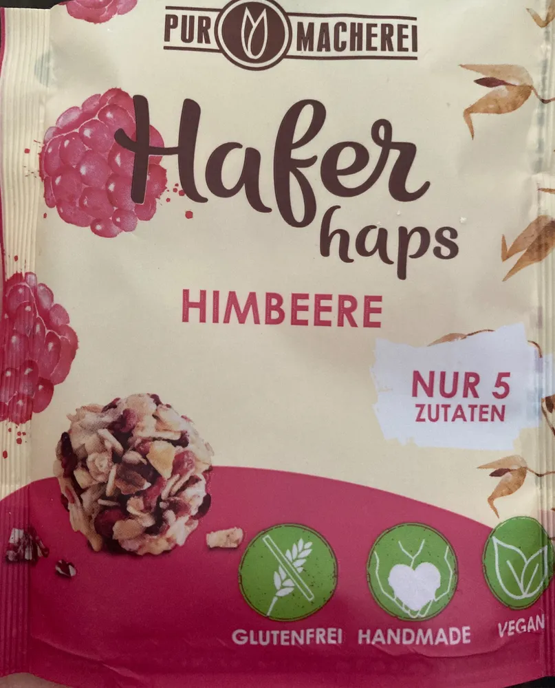 Hafer Haps Himbeere