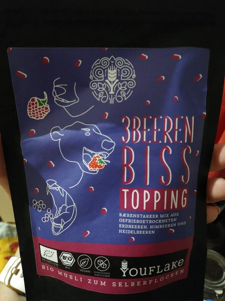 3beeren biss topping