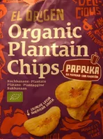 Organic Plantain Chips Paprika
