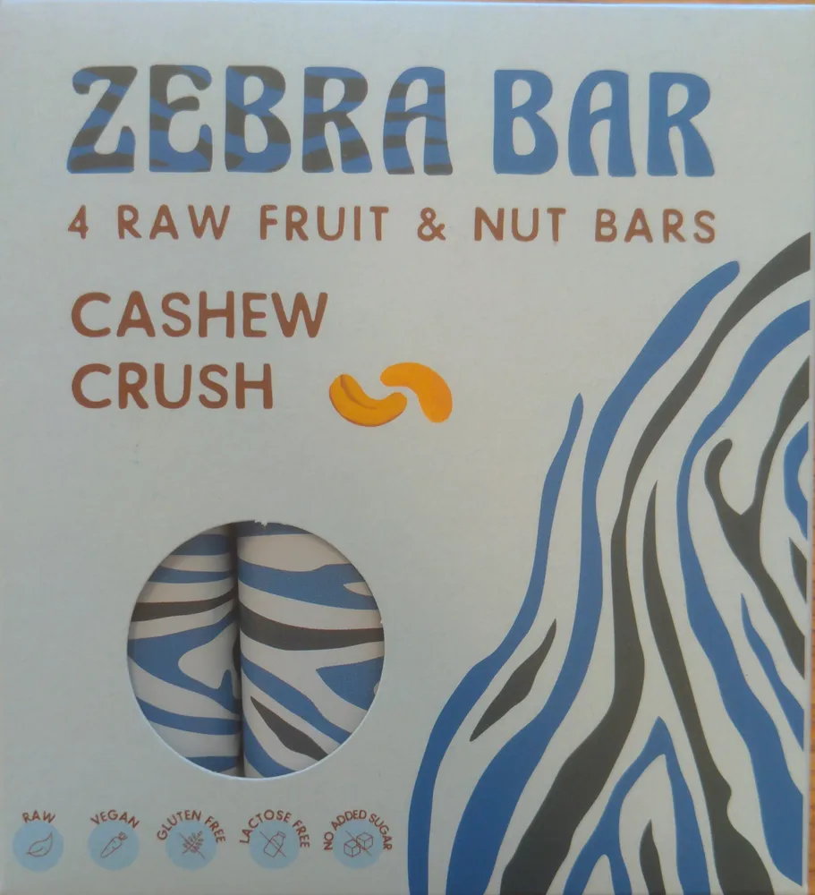 Cashew Crush Raw Fruit & Nut Bars