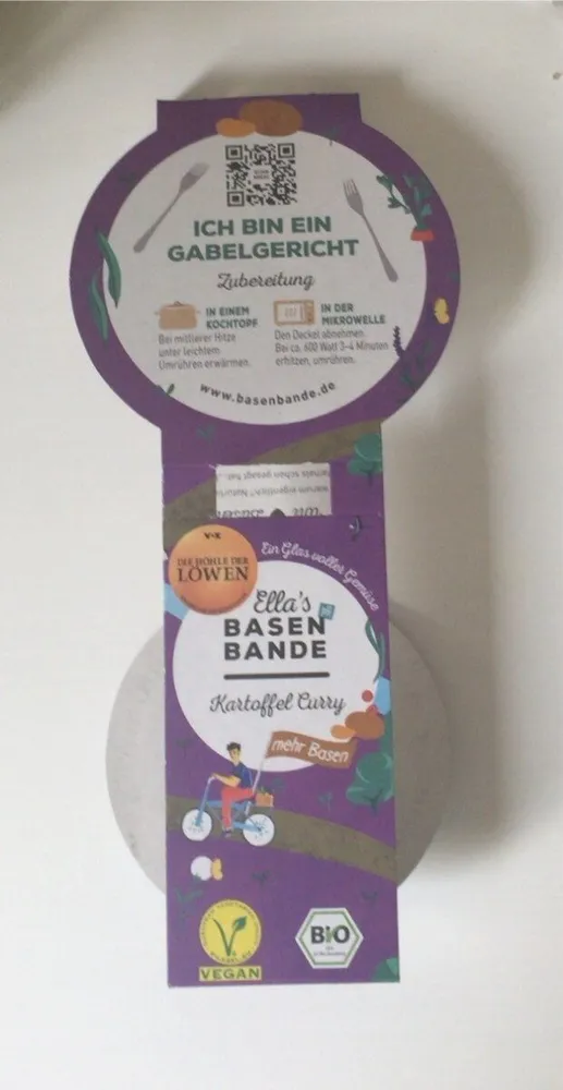 Basen Bande Kartoffel Curry