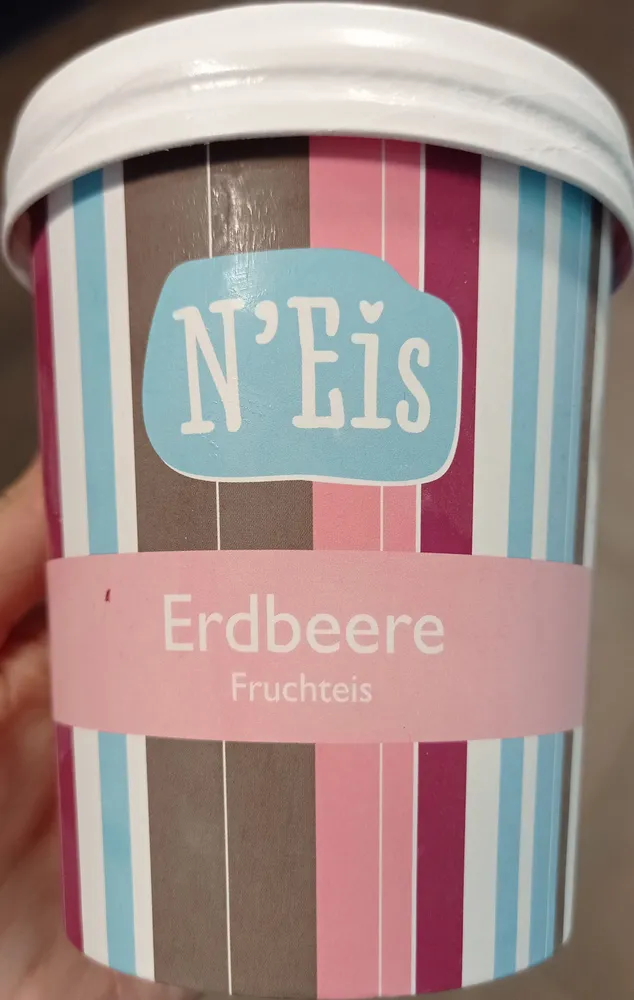 Erbeere Fruchteis