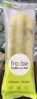 Zitrone-Gurke Fruchteis am Stiel