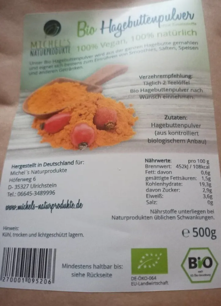 Hagebuttenpulver