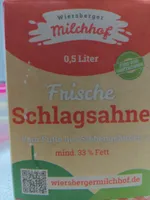 Frische Schlagsahne